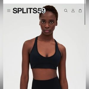 Splits59 Dahlia Techflex Padded Sports Bra - black